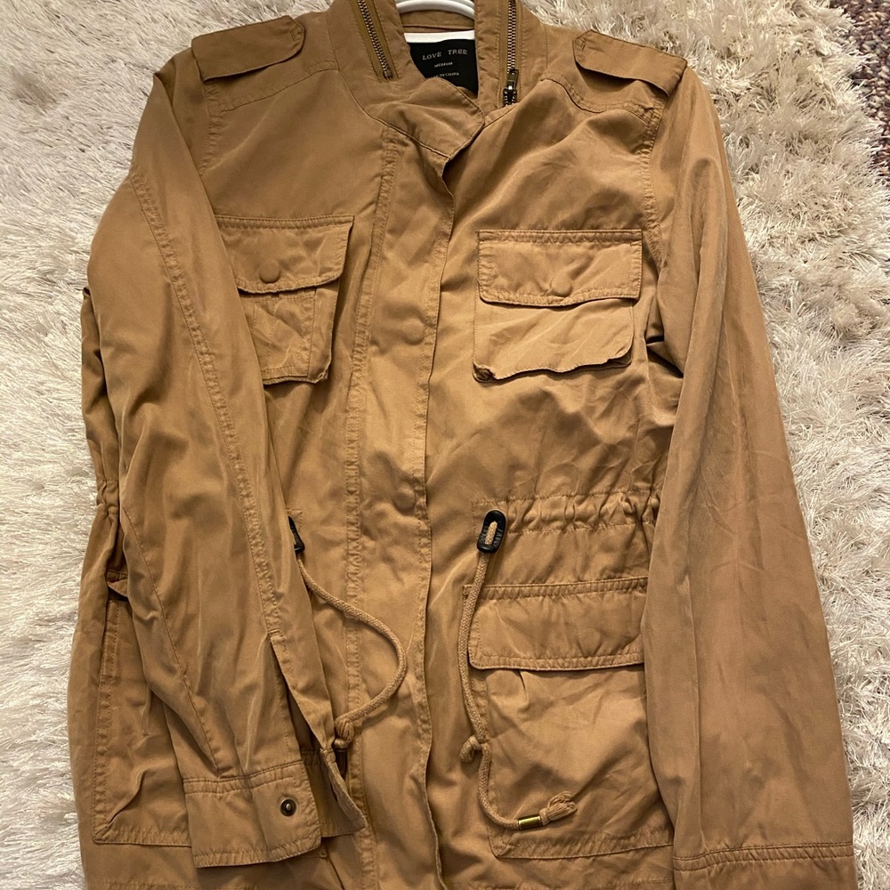 Tan jacket